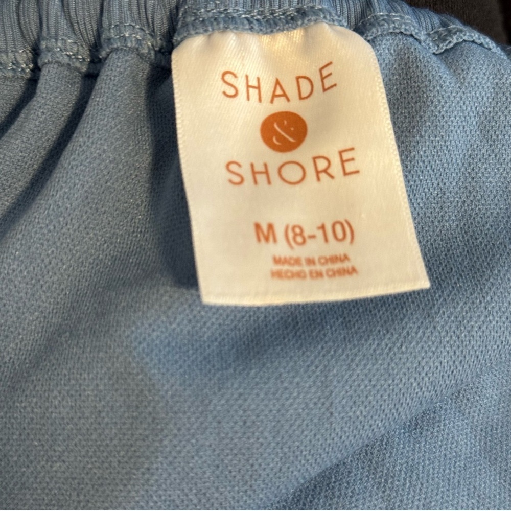 New Shade & Shore Blue Bikini Bottom with Side Ties M (8-10) - Picture 3 of 9